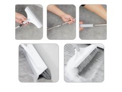 Víceúčelové koště s&nbsp;otočnou hlavou a&nbsp;stěrkou 101 cm 2