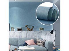 Vinylová tapeta na zeď 300 cm - modrá