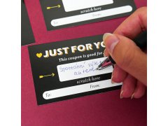 Vlastní stírací losy na míru 10 ks 2