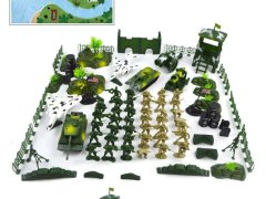 Vojenská sada 40 ks s&nbsp;hrací podložkou 9