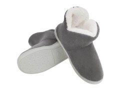 Vysoké zateplené papuče s&nbsp;kožíškem - 37-39 5