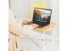 Výsuvný stolek na notebook s&nbsp;USB lampičkou