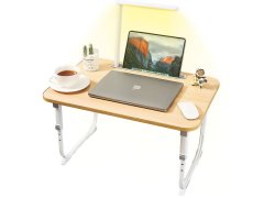 Výsuvný stolek na notebook s&nbsp;USB lampičkou 3