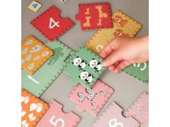 Vzdělávací puzzle - počítání 20 dílků 3