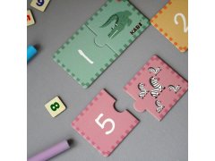 Vzdělávací puzzle - počítání 20 dílků 4