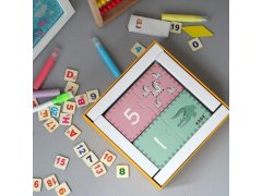 Vzdělávací puzzle - počítání 20 dílků 5