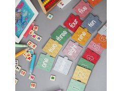Vzdělávací puzzle - počítání 20 dílků 8