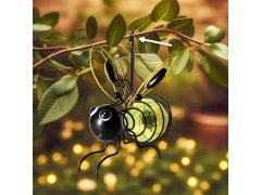 Zahradní dekorace solární včelka 2