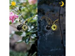 Zahradní dekorace solární včelka 4