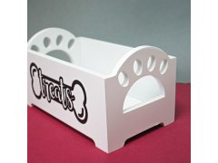 Zásobník se 2 nádobami na psí pamlsky 11