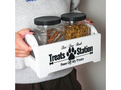 Zásobník se 2 nádobami na psí pamlsky 2