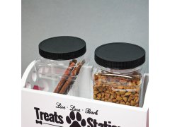 Zásobník se 2 nádobami na psí pamlsky 6