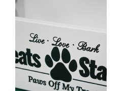 Zásobník se 2 nádobami na psí pamlsky 9