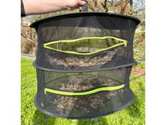 Závěsná síť na sušení bylinek a&nbsp;hub - 2 patra 9