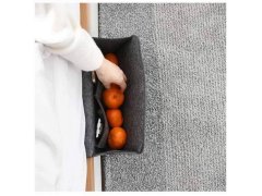 Závěsný kapsář / organizér na postel - šedivý 3