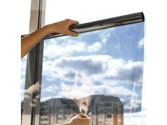 Zrcadlová fólie na okna 200 cm - šedá 4