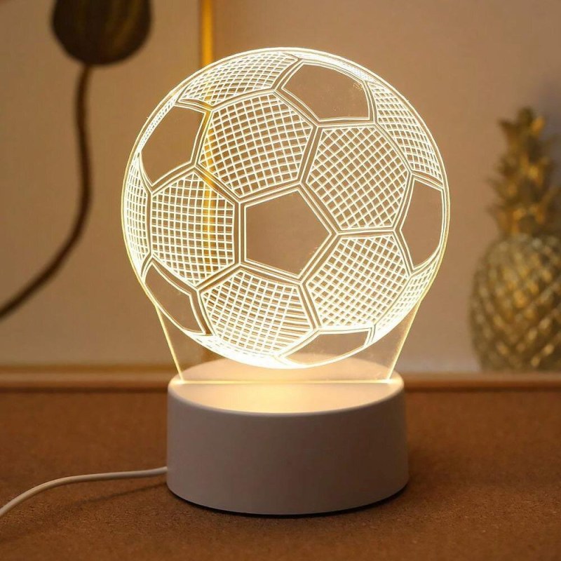 3D lampička - fotbalový míč 3D lampička - fotbalový míč - Dárky