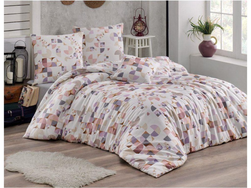 Bavlněné povlečení - pastelové tvary - Dárky