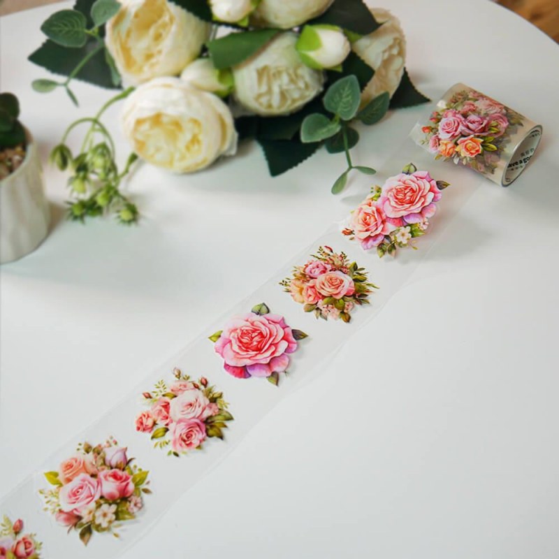 Dekorační samolepky - růže - Dárky