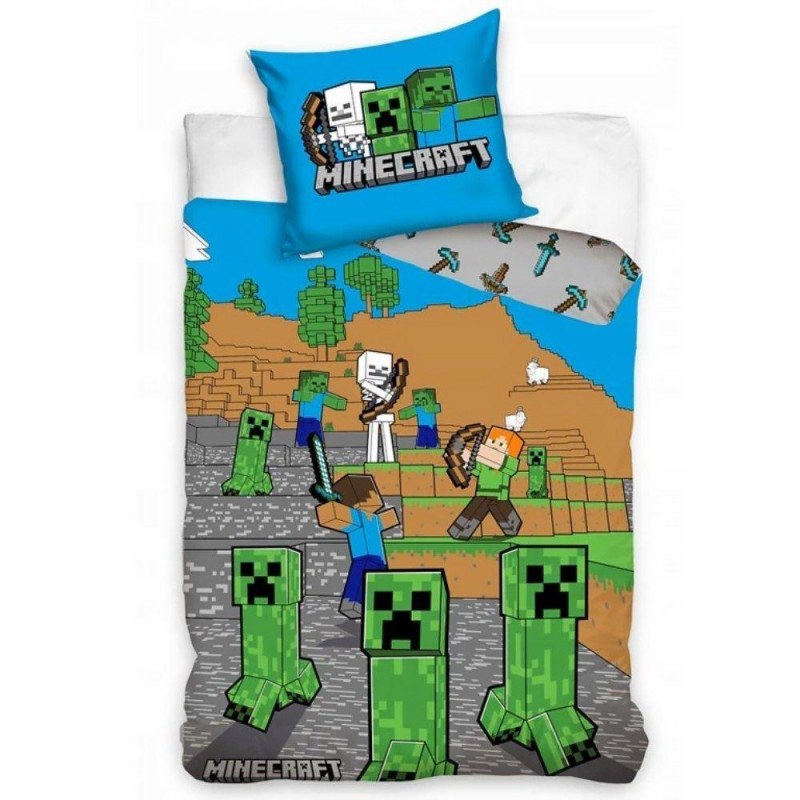 Dětské povlečení - Minecraft - Dárky