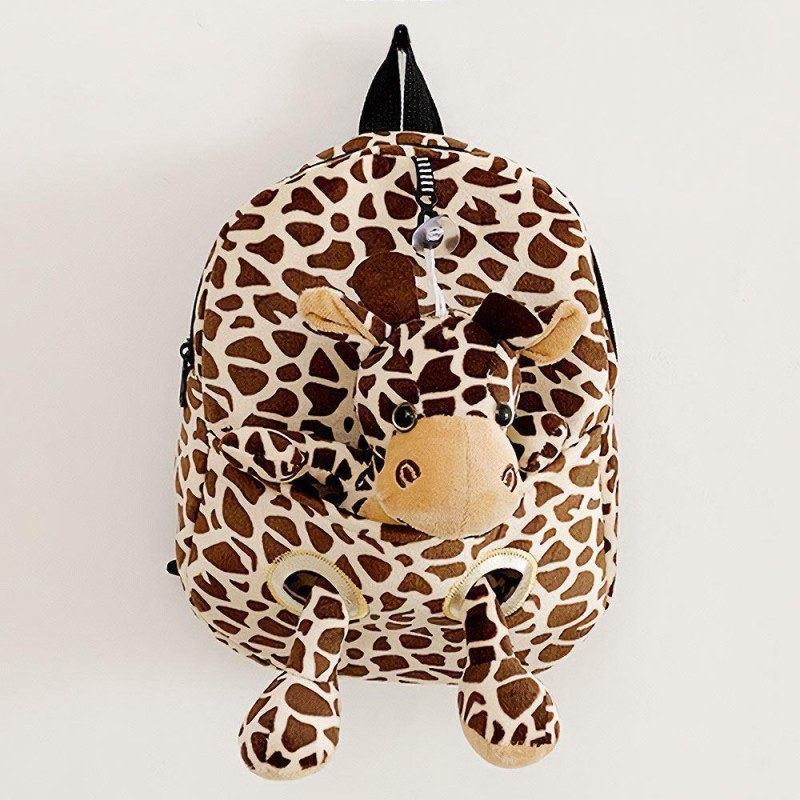 Dětský batůžek s vyjímatelným plyšákem - žirafa