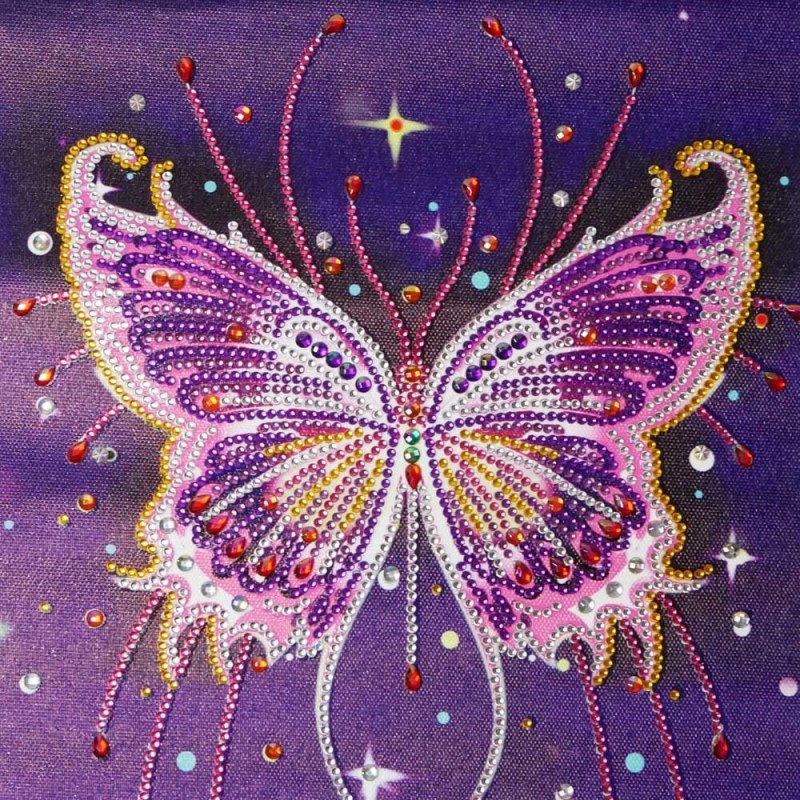 Diamantové malování speciální - motýl - Dárky