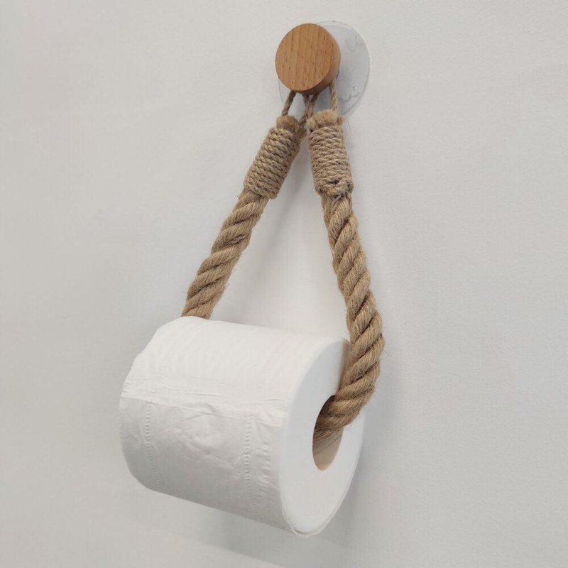 Držák na toaletní papír - lano