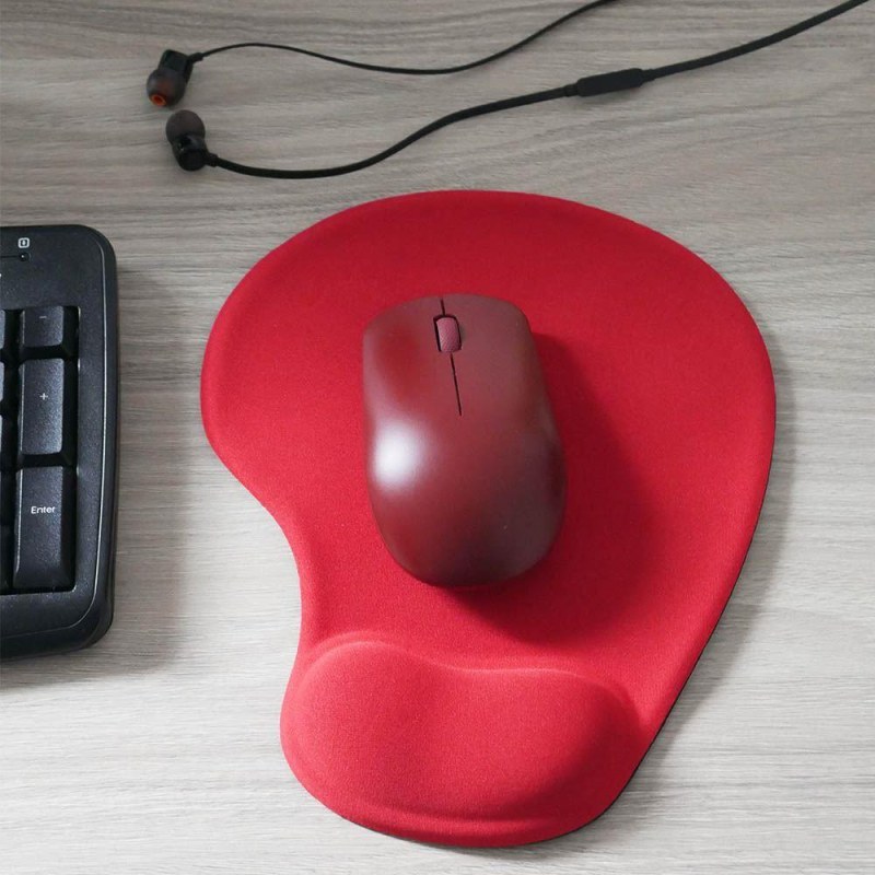 Ergonomická podložka pod myš - červená Ergonomická podložka pod myš - červená - Dárky