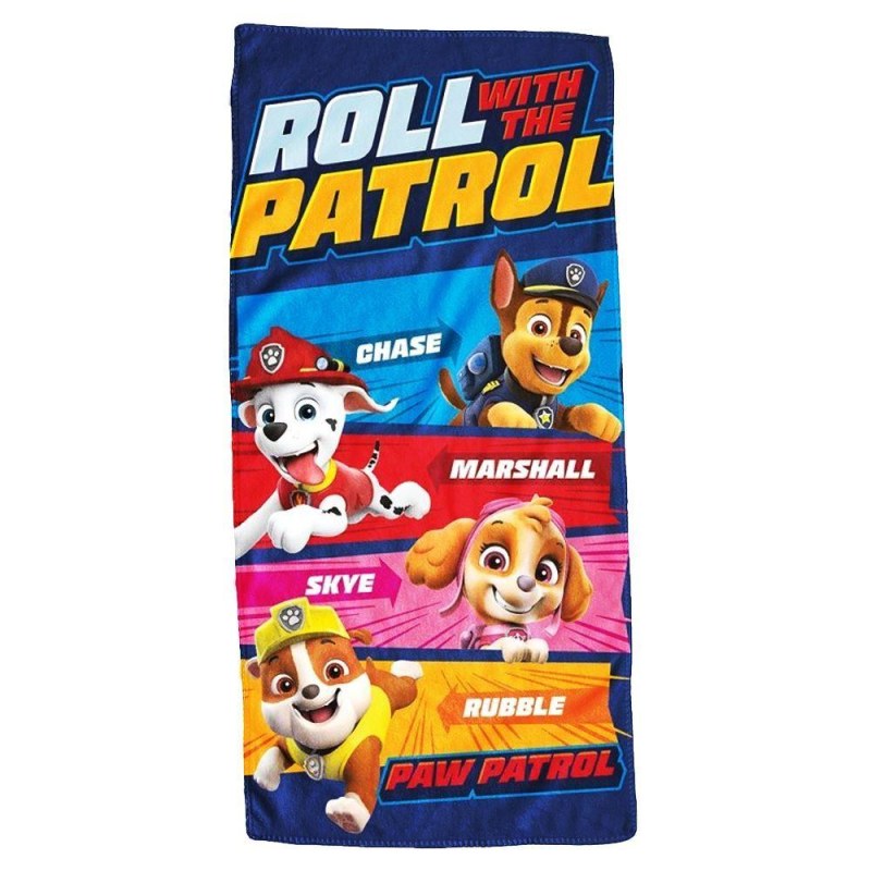 Froté osuška 140x70 cm - Tlapková patrola - Roll With The Patrol