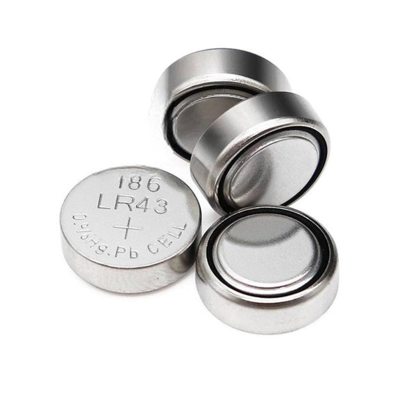 Knoflíková baterie LR43 10 ks - Dárky