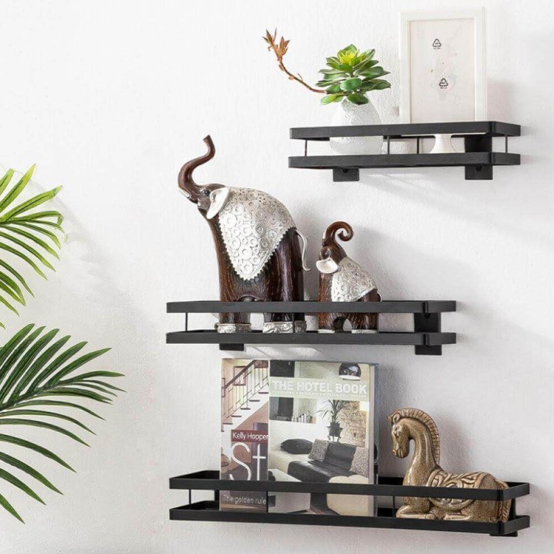 Kovová nástěnná sundavací police 35 cm - Dárky