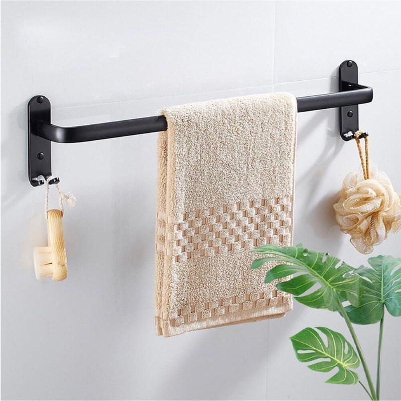 Kovový nalepovací věšák na ručník, s&nbsp;háčky - Dárky