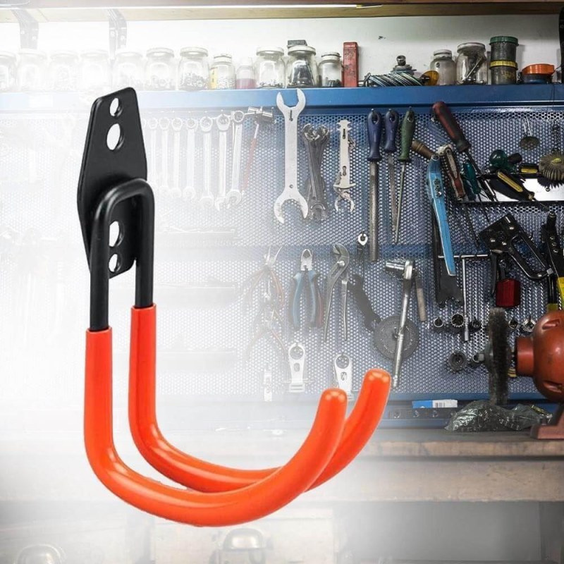 Kovový závěsný hák na zeď, pogumovaný - Dárky