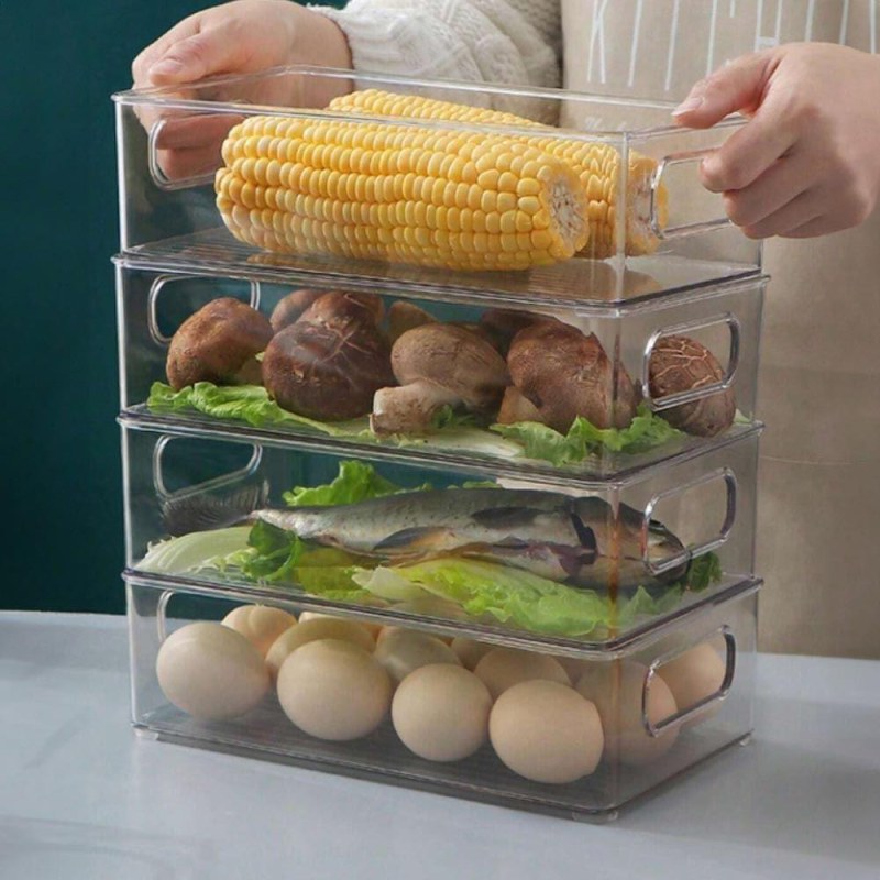 Kuchyňský organizér průhledný 25 cm