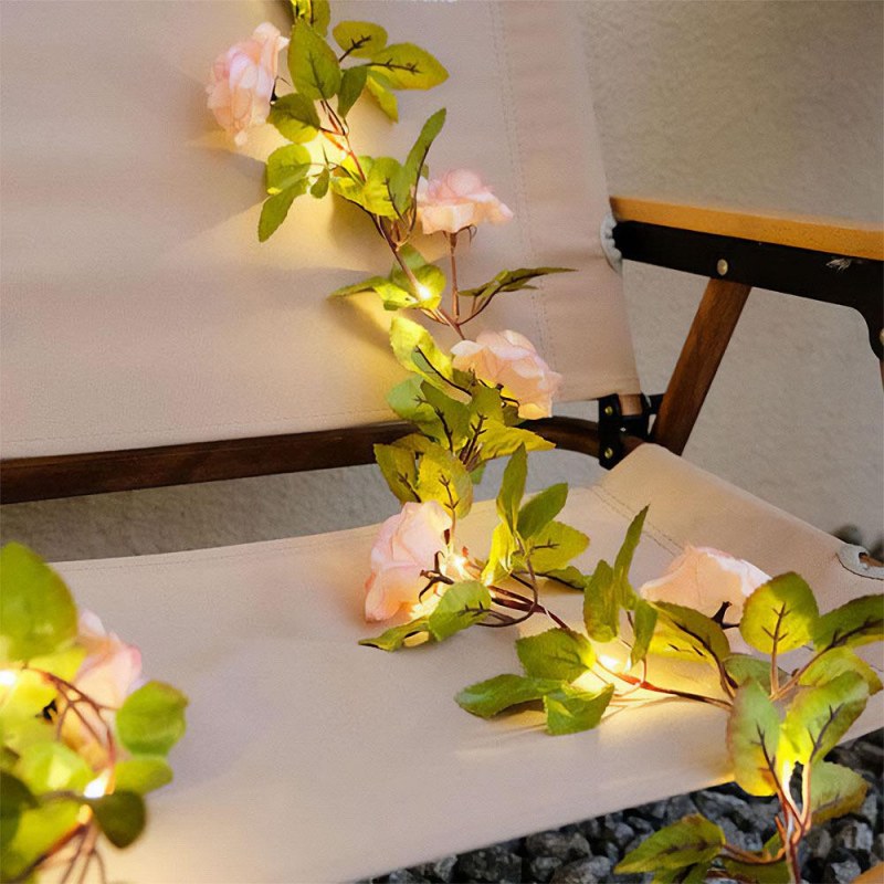 LED světelný řetěz 2 m - růže