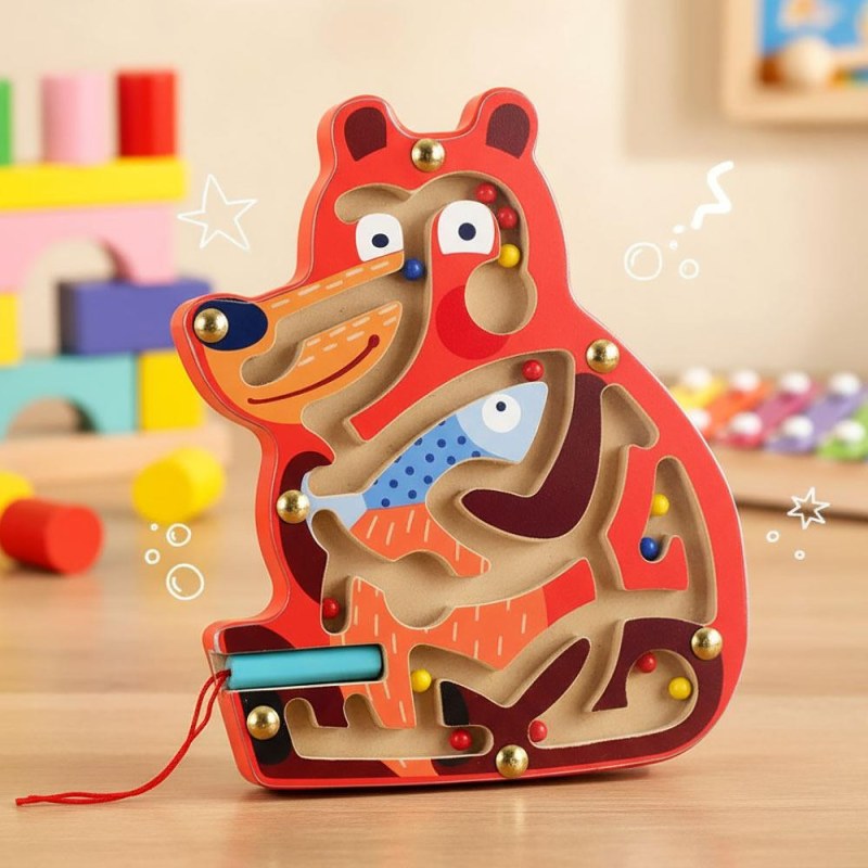 Magnetické bludiště - medvěd - Dárky