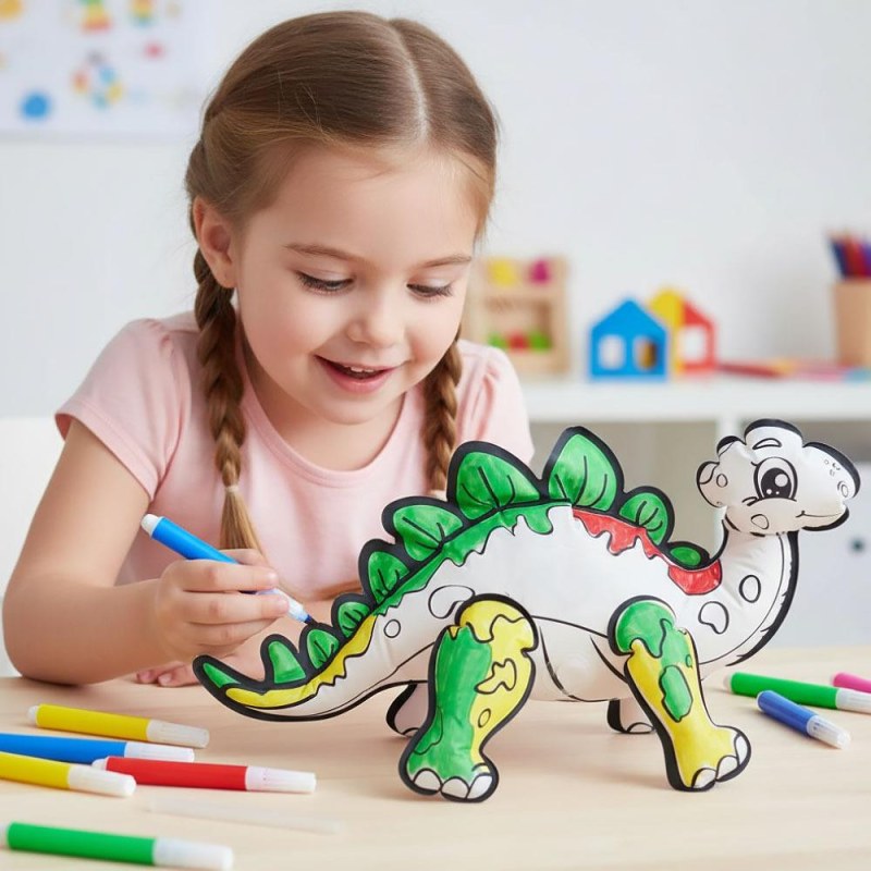 Nafukovací omalovánka - Stegosaurus - Dárky