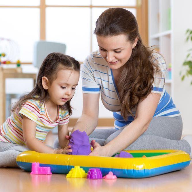 Nafukovací podložka pod modelovací tekutý písek - Dárky