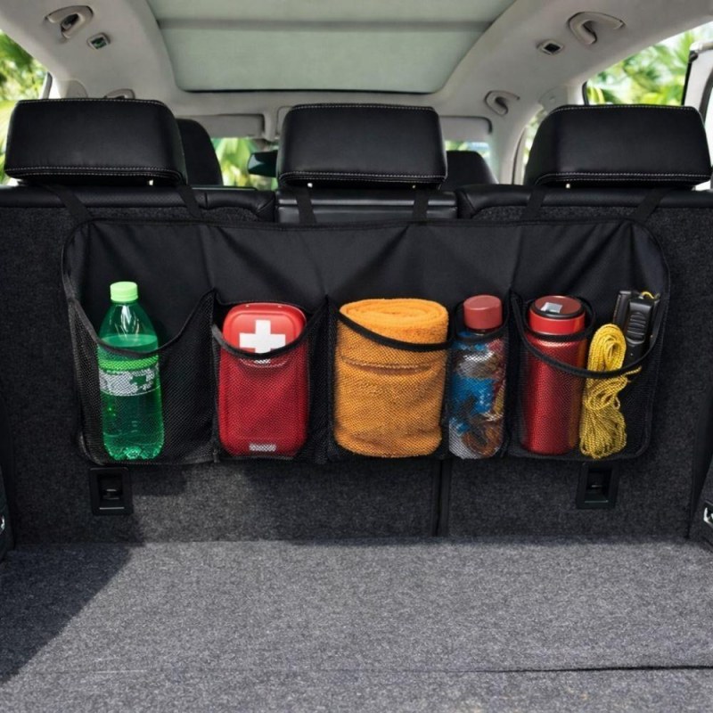 Organizér do auta na zadní sedadla, 4 kapsy - Dárky