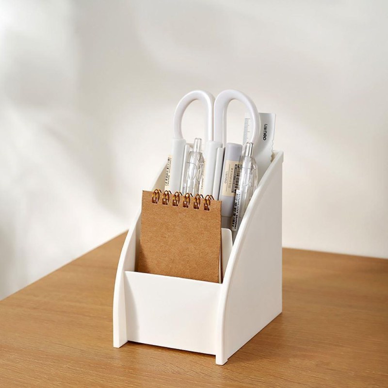 Organizér na stůl s&nbsp;přihrádkami - bílý - Dárky