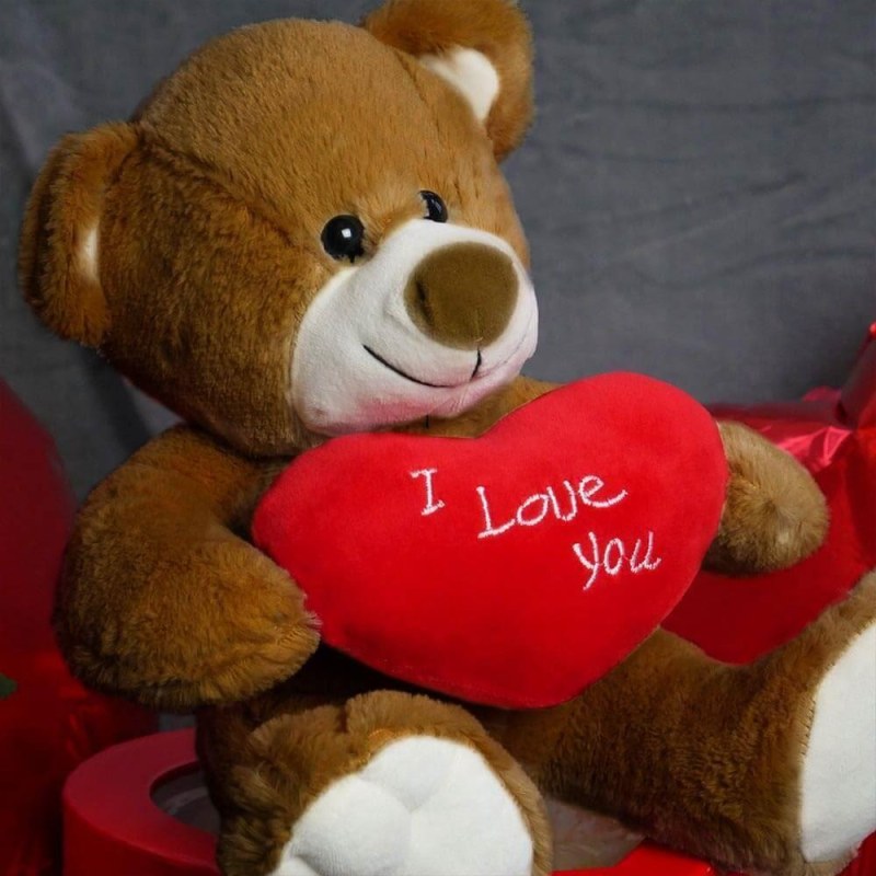 Plyšový medvěd - Miluji tě/I Love You