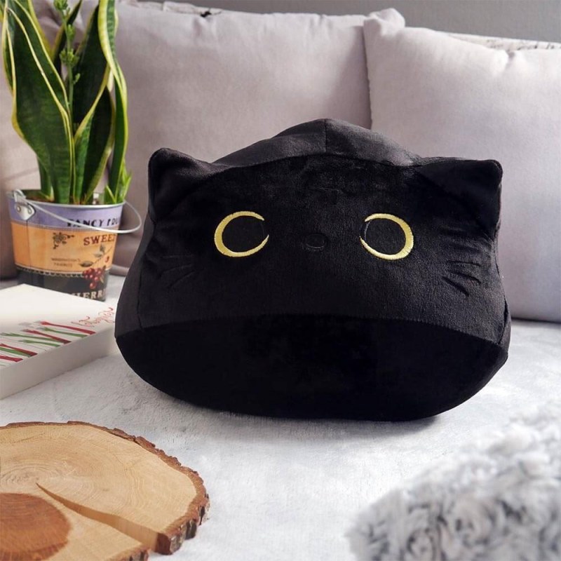 Polštář černá kočka - Dárky