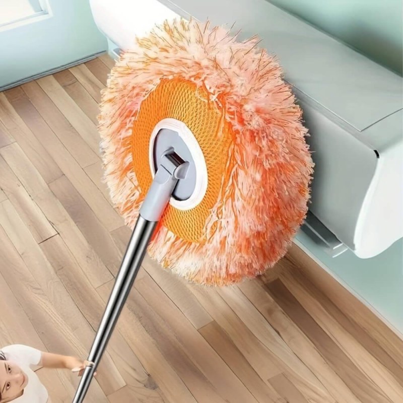 Prachový mop s otočnou hlavicí o 360°