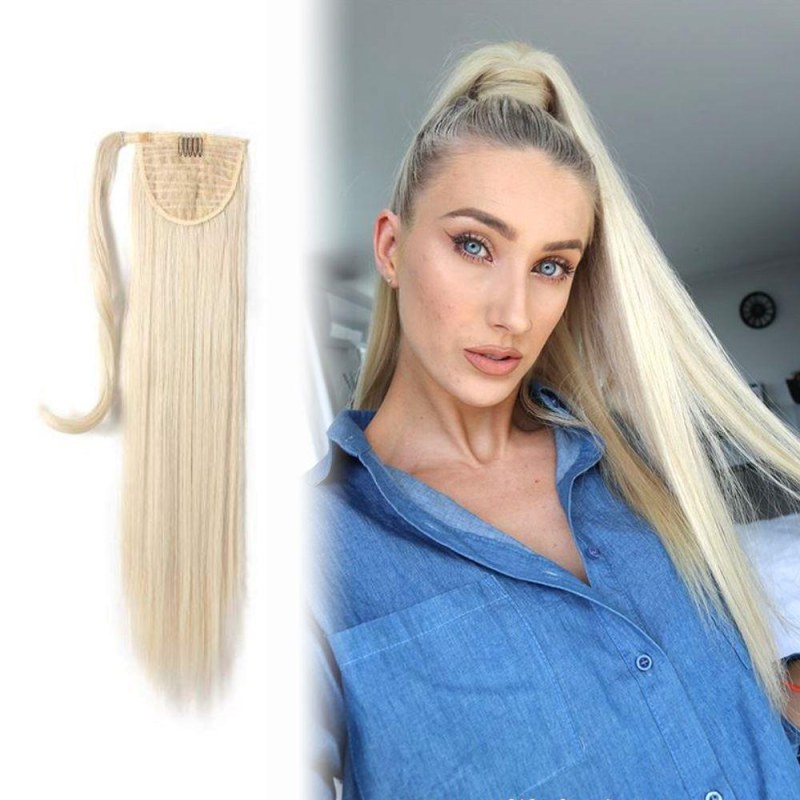Příčesek do vlasů culík - světlá blond Příčesek do vlasů culík - světlá blond - Dárky
