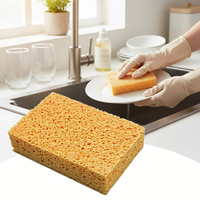 Přírodní eko houbička na nádobí - Dárky