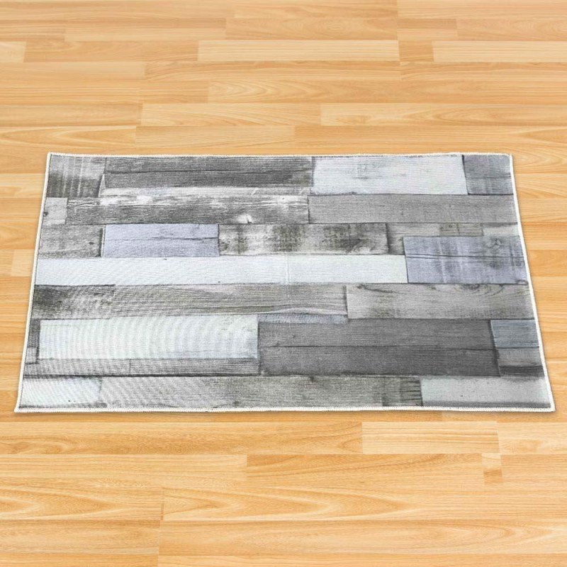 Protiskluzová předložka 90x60 cm - patinované dřevo - Dárky