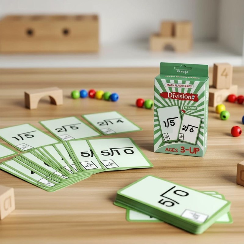 Sada matematických kartiček 36 ks - dělení - Dárky
