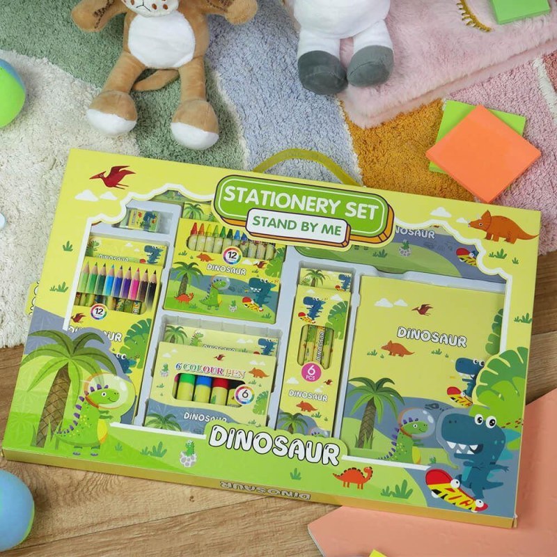Sada školních potřeb pro děti - dinosauři - Dárky