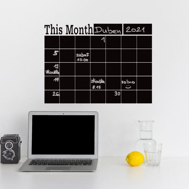 Samolepicí kalendář - Dárky