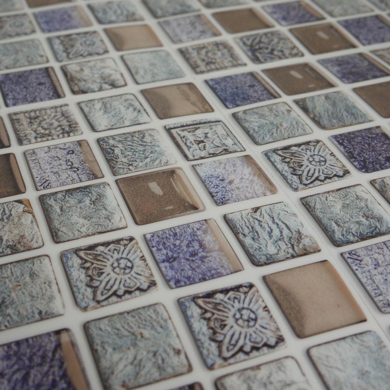 Samolepící obklady 6 ks - modré - Dárky